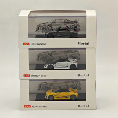 Mortal 1/64 S660 Mugen Convertible Diecast Models Toys Car Gift
