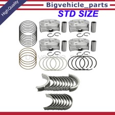 New STD Main Rod Bearing & Piston Kits For 11...