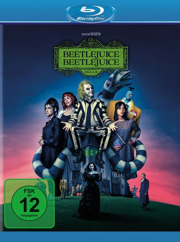 Beetlejuice Beetlejuice (2024)[Blu-ray/Neu/OVP] Michael Keatoton von Tim Burton - Bild 3 von 4