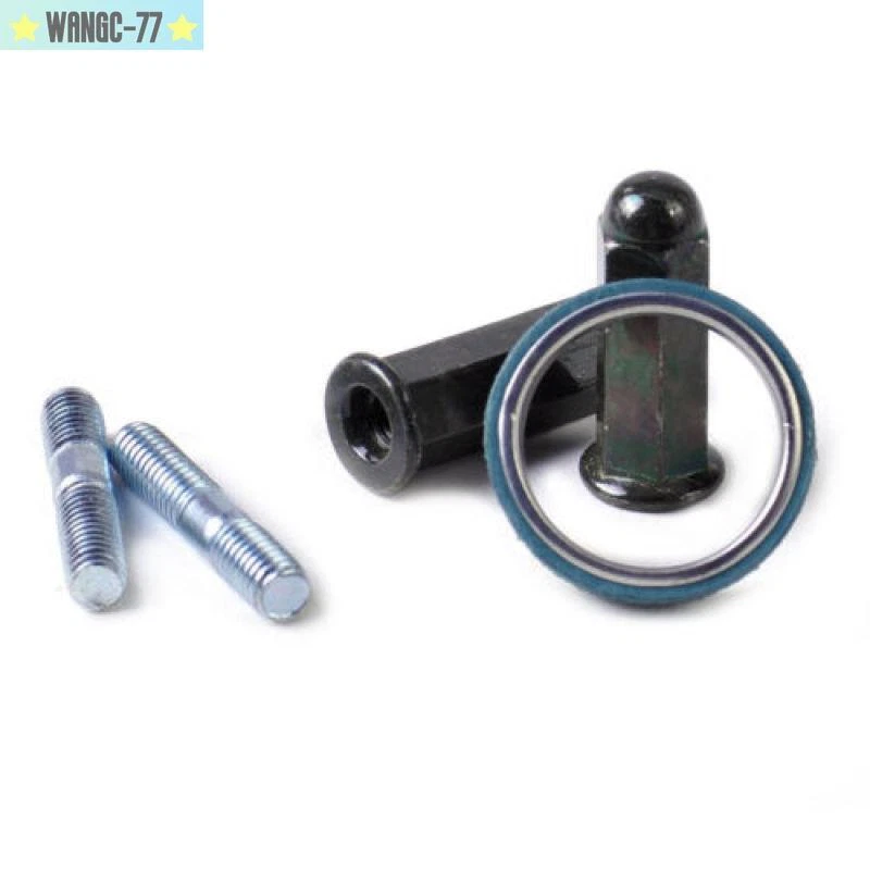 For GY6 50cc 125cc 150cc QMB139 Moto Exhaust System Studs Nuts Gasket Set - Image 3 of 4