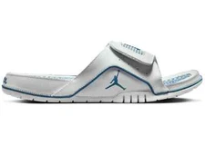 JORDAN MEN'S HYDRO IV RETRO SLIDE OFF WHITE / INDUSTRIAL BLUE 532225 141