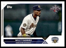 2023 Topps Pro Debut #41 Willy Vasquez    Charleston Riverdogs