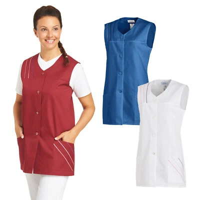 LEIBER Damen Hosenkasack o. Arm Damenkasack Putzkittel Kittel Gastrokittel