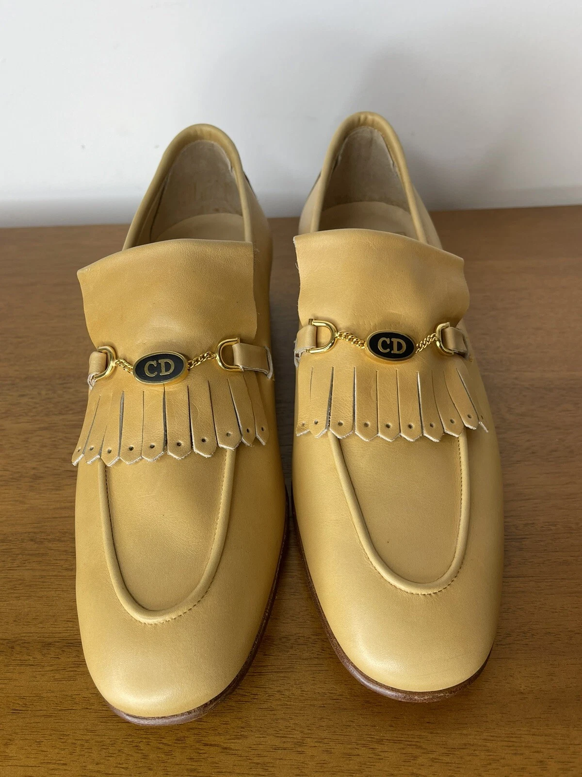 Chaussures de sport homme vintage Christian Dior cuir
