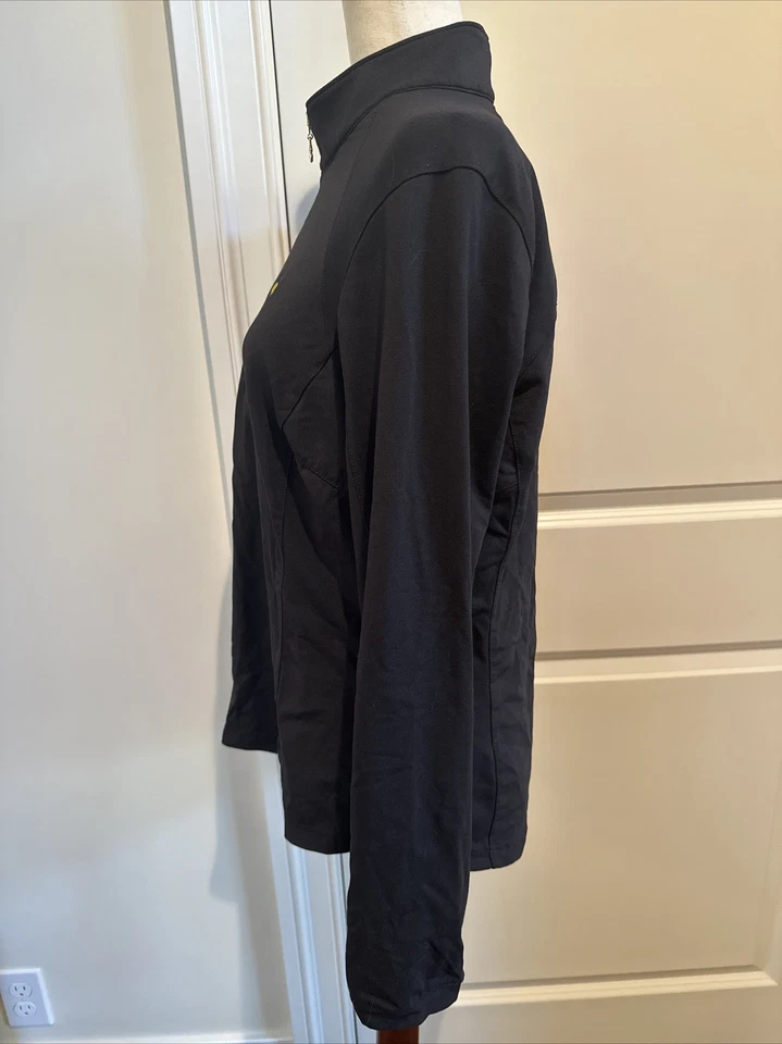 Chaqueta trébol The Masters grande negra rendimiento 1/4 cremallera de Bobby Jones Foto 4 de 4