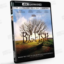 Big Fish 2003 4K Ultra HD Blu-ray 2-Disc US Releas Ewan McGregor Albert Finney