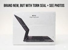 Apple Magic Keyboard for iPad Air and iPad Pro 11-inch MXQT2LL/A NEW TORN SEAL