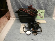 Canon EOS Rebel XS 35mm SLR Film Camera w/ EF 35-80mm Lens - TESTED W/ Case