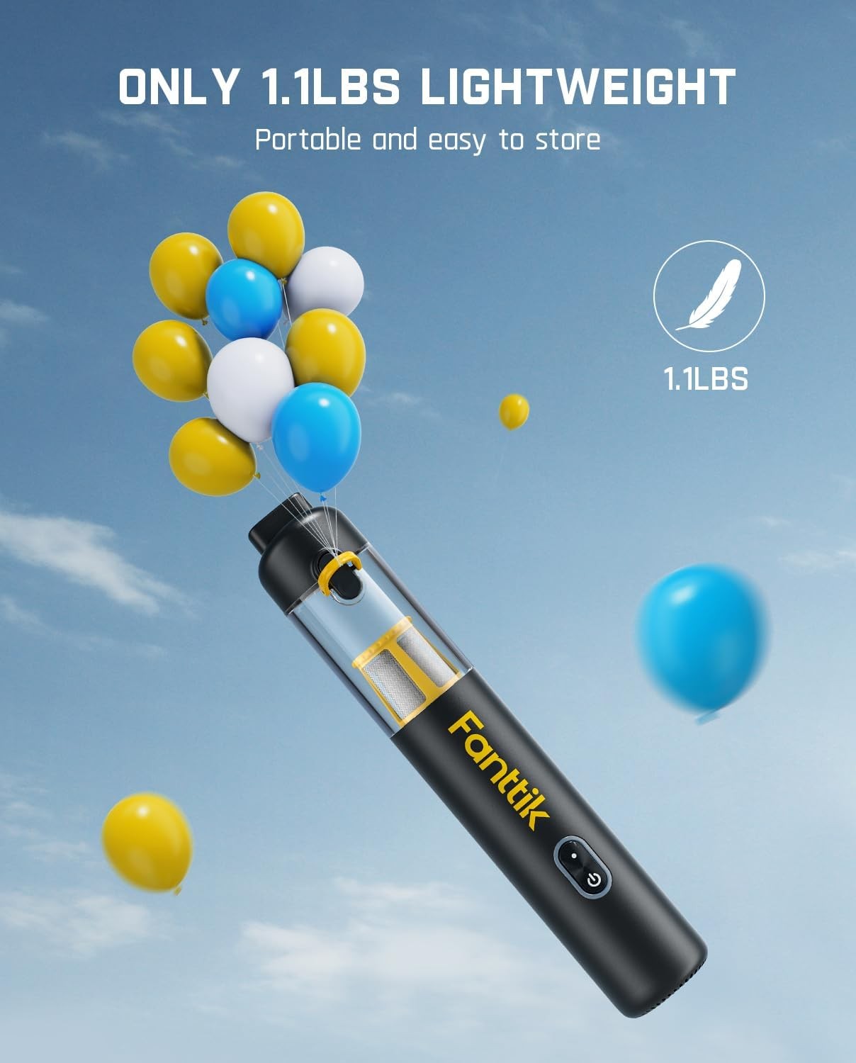 Fanttik Slim V8 APEX Car Vacuum, 4-in-1 Portable Mini Cordless Vacuum with 19000