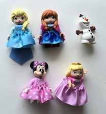 Lot of 5 Lego Duplo DISNEY  BELLE, MINNIE MOU...