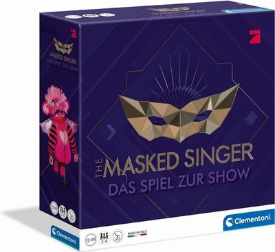 The Masked Singer, das Spiel zur Pro7-Show, Familien-Spiel Clementoni 59203/ NEU