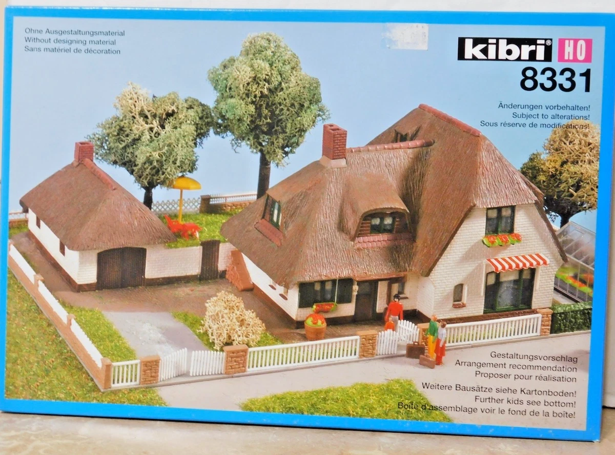 Kibri 8710 Suburban House Kit De Montage Rare - Échelle 1/87 - Boîte D'origine Jamais Ouverte