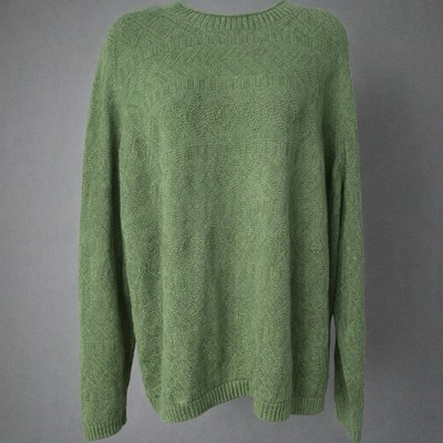 Ex Seasalt Damen Pullover Grün Kinter Bio Baumwolle Pulli Größe 8