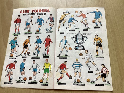 The Hotspur Book Of 'Football Club Colours' - DC Thompson 1969 & Rugby League - Picture 3 of 9