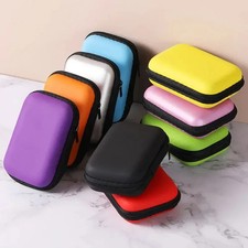 Portable Travel Storage Bag Zipper Case for Earphones, Cables  Accessories
