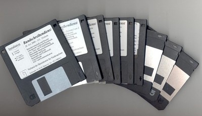 10 Stück FLOPPY DISK - 3,5 Zoll  HD