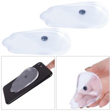Protège-talons orthopédiques en silicone magnétique transparent, semelles