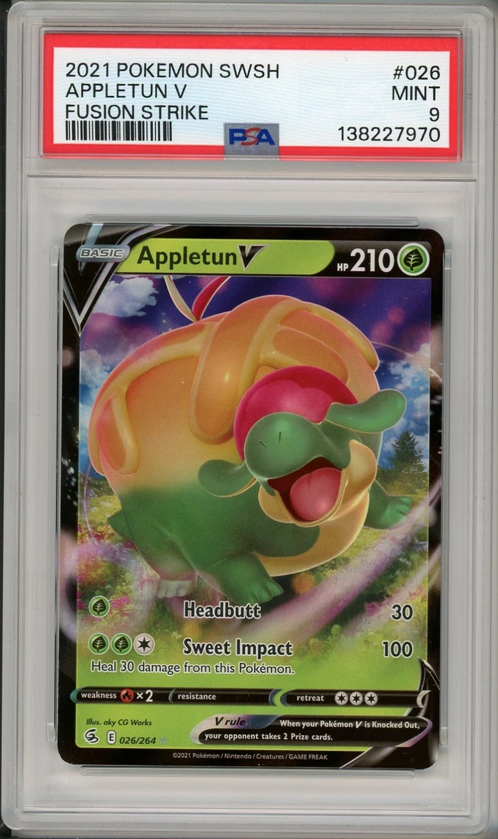 appletun v pokemon card - Sword & Shield - Fusion Strike - Colorless Sweet Impact (100) Heal 30 damage from this Pokmon Appletun V - Fusion Strike