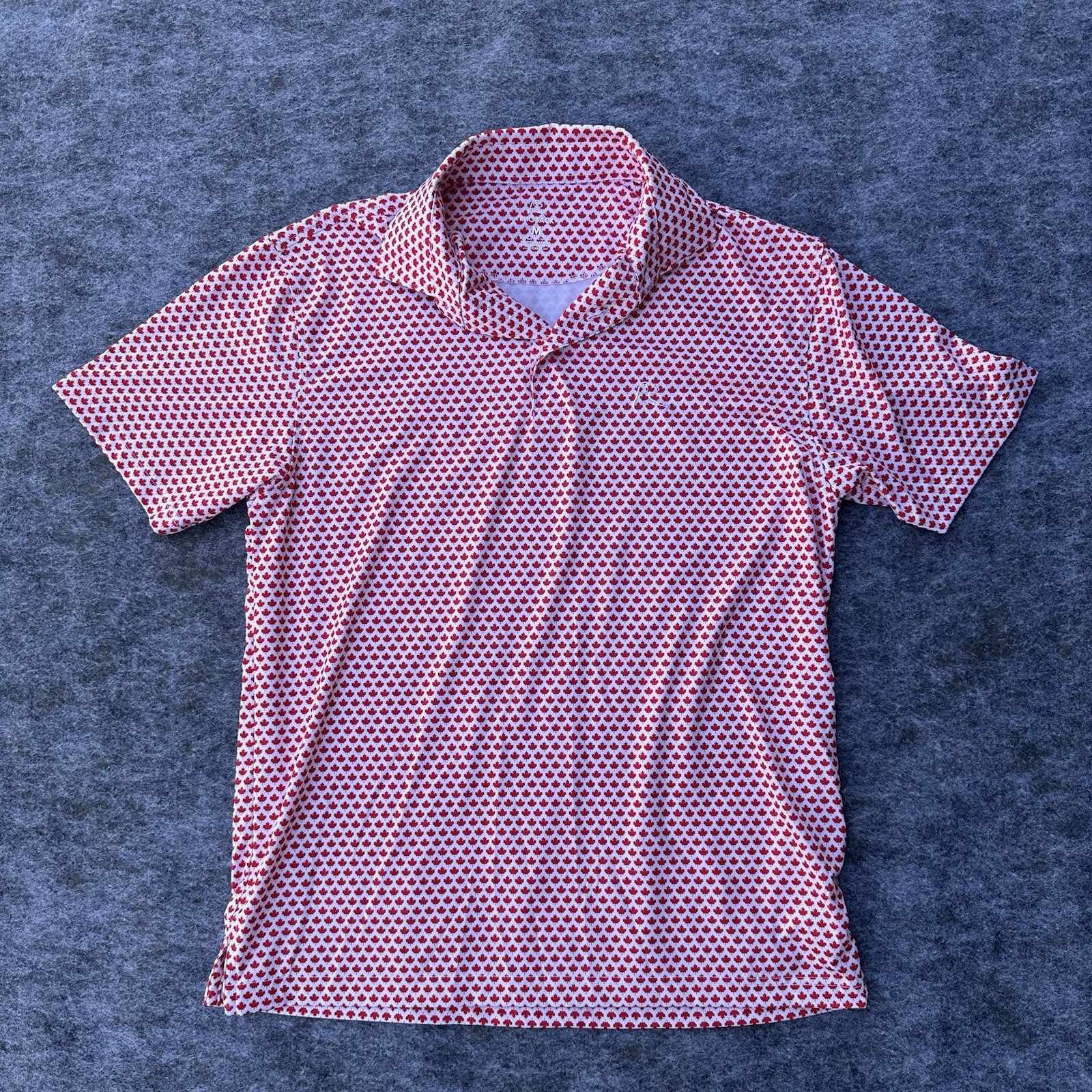 Rhoback Canada Maple Leaf Performance Golf Polo M… - image 3