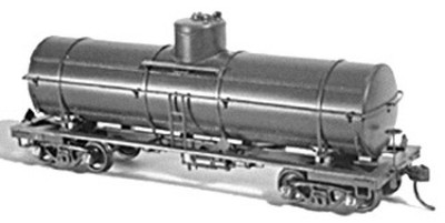 Tichy HO 36' 10,000 Gallon USRA Tank Car Undecorated Single Car 4020