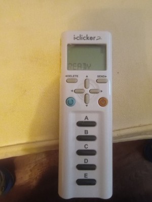 iClicker 2 Student Remote 2nd Edition, Tested Working Classroom Clicker