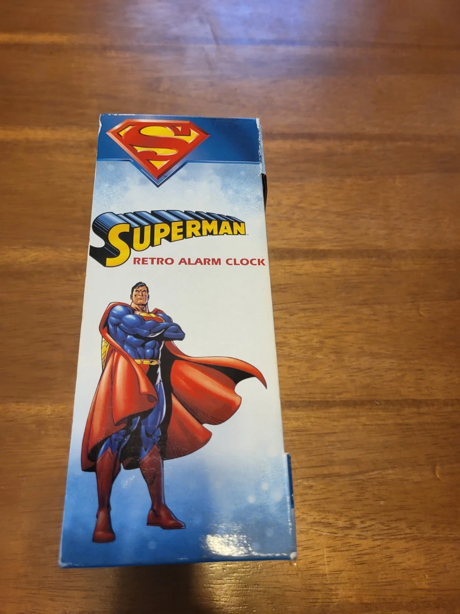 Superman Clock In Collectible Alarm Clocks (1970-Now) for sale | eBay