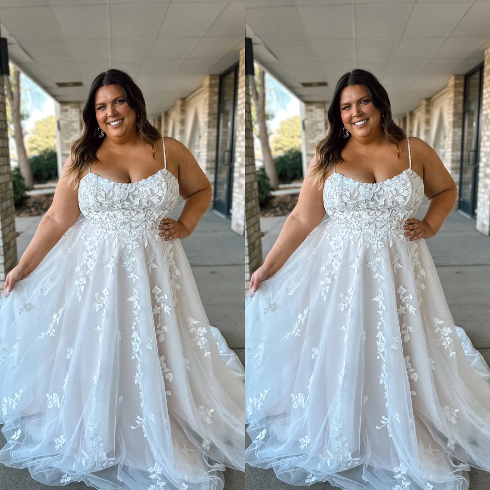 a line wedding dress ebay Satin Bateau Neckline A-Line Wedding Dress With Lace Appliques WD192 US18 / Ivory