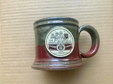 Sunset Hill Stoneware Utica Coffee 2023 Christmas Holiday Mug Not Death Wish Mug