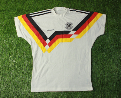 WEST GERMANY TEAM 1988/1990 VINTAGE FOOTBALL SHIRT JERSEY ADIDAS
