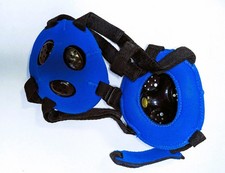 ASICS GEL Wrestling Headgear BJJ MMA Blue Youth