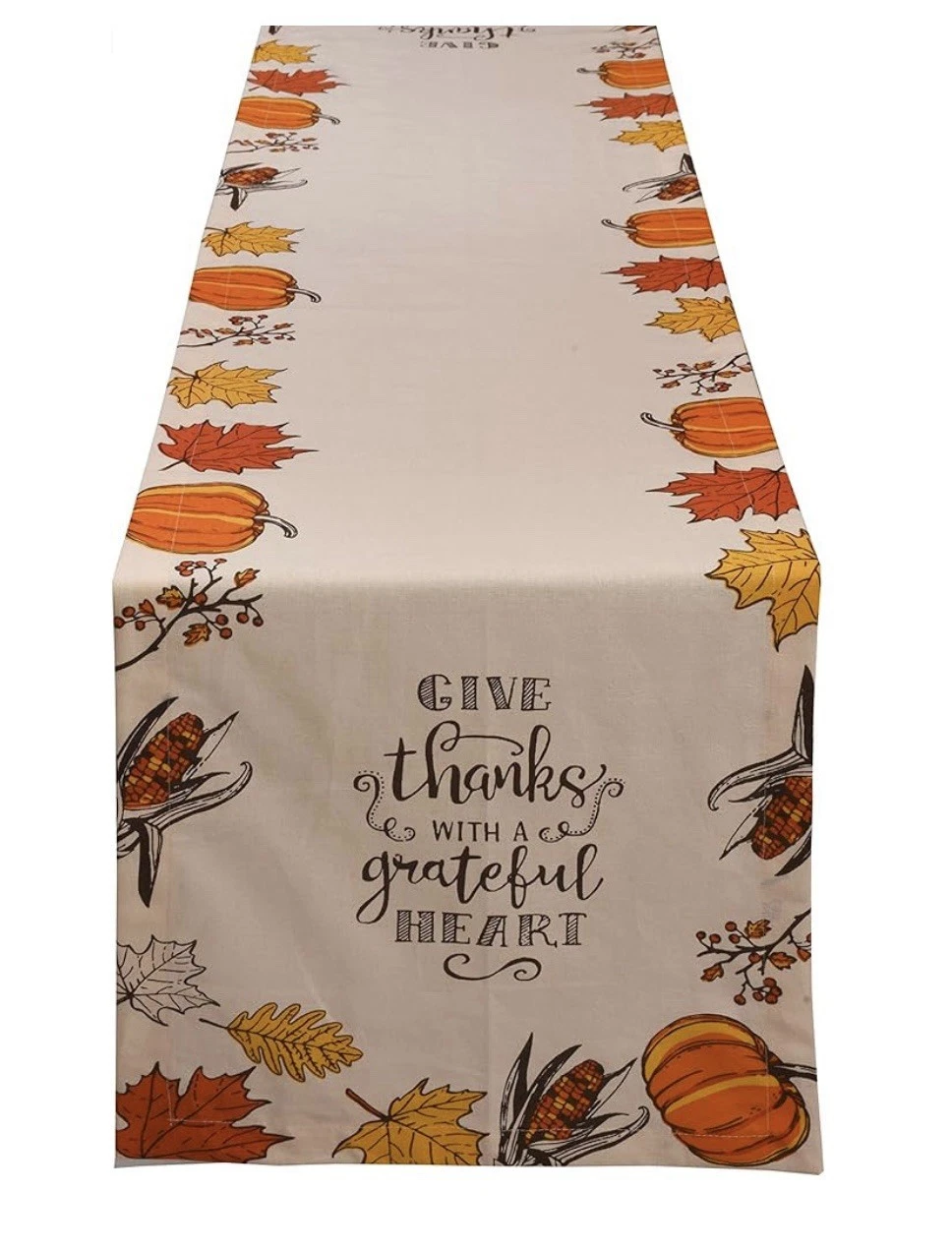 Give Thanks Thanksgiving Table Runner