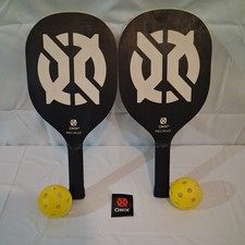 Onix Recruit Pickleball Paddle and Ball Starter Set with Drawstring Bag