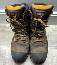 Men  s Herman Steel Toe Boots Survivors Professional Series Work USA Size 10.5