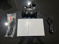 Sony PlayStation 2 PS2 Slim Silver Console Co...