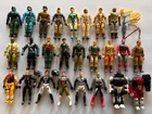 25 GI Joe Cobra Snake Eyes Weapons Vintage Retro Old Action Figure 80s Toy Lot