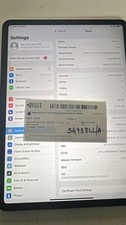 Apple iPad Pro 2nd Gen 11 inch 128GB Gray, Wi-Fi  Cellular, Tablet