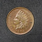 1904 Indian Head Cent  BU Uncirculated Full Diamonds