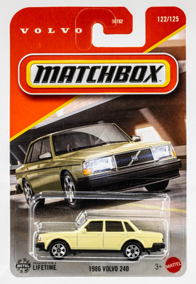 2025 Matchbox #122 1986 Volvo 240 CREAM | FSC | eBay