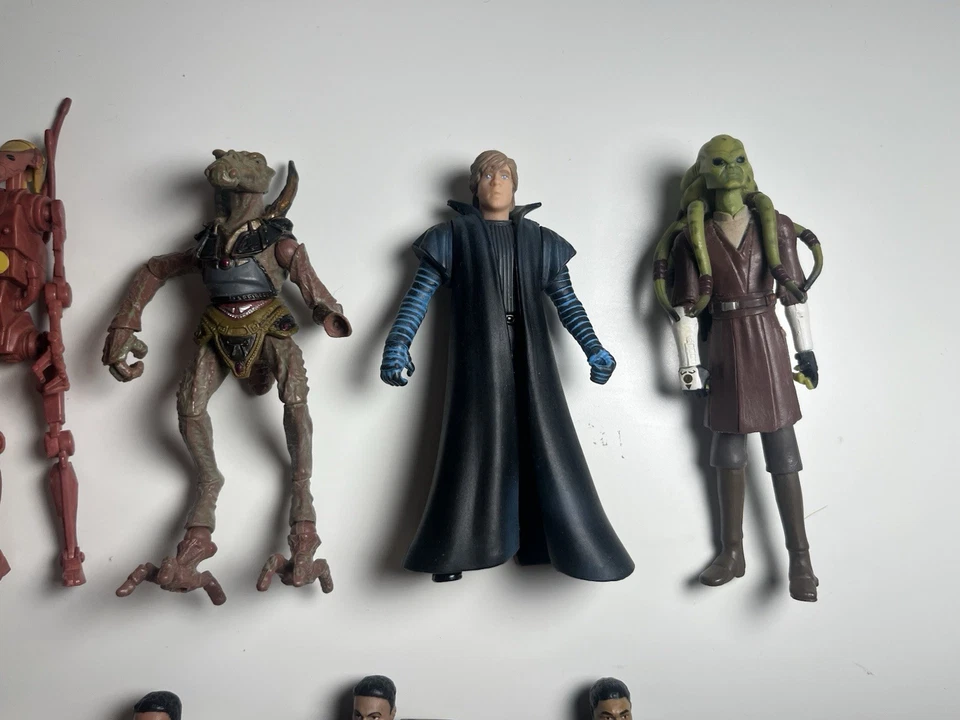 "Lote de 12 figuras de acción Star Wars 3,75"" - Saga, 30 aniversario, legado, raras" Foto 4 de 4