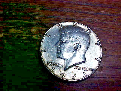 1964 Kennedy Half Dollar, 90% Silver, Uncirculated, Beautiful Coin, BU