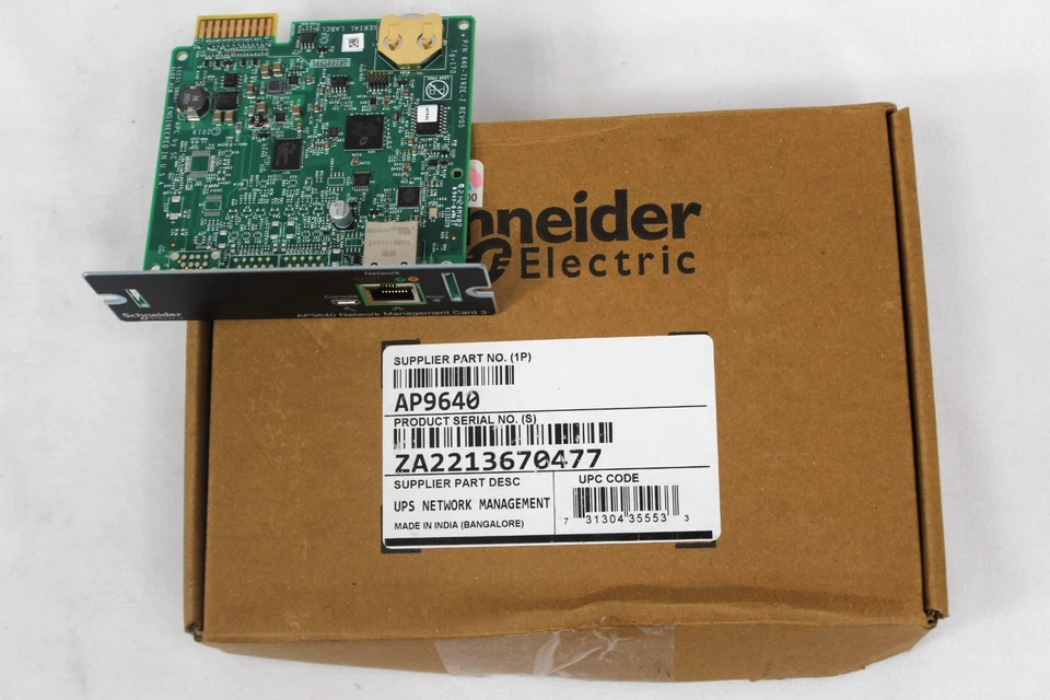 AP9640 APC Schneider Electric UPS Network Management Card - Image 2 of 4