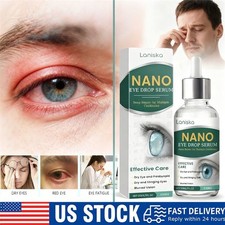 Nano Eye Drops Serum,Natural Nano Lubricant Eye Drops for Dry Eye Presbyopia
