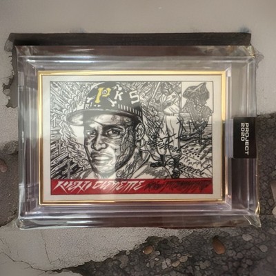 Topps Project 2020 Roberto Clemente #68 Gold Frame 1/1 JK5