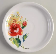 Homer Laughlin  Fiesta Floral Bouquet 9" Round Buffet Plate 12258062
