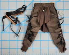 Hot toys the lone ranger Tonto pants & belt 1/6 scale soldier Indian native