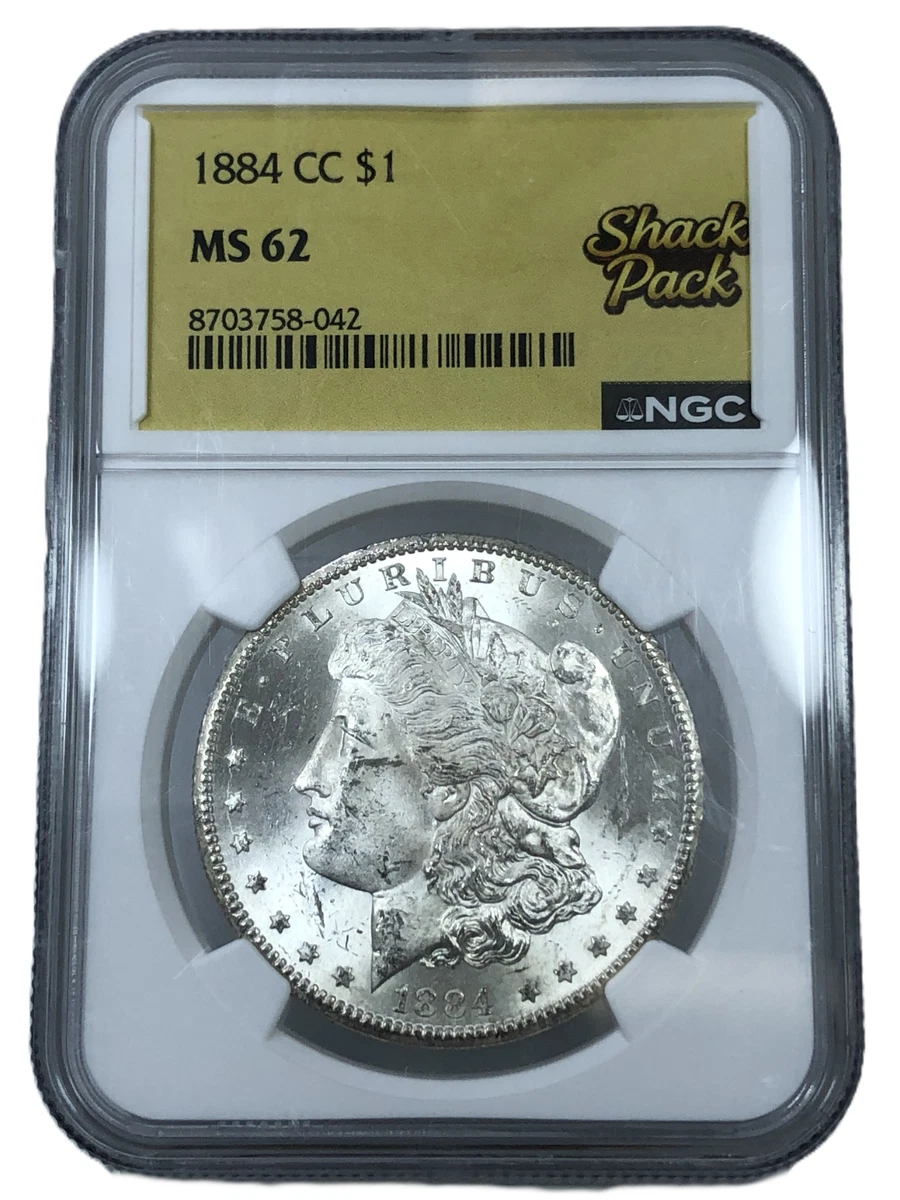 Grade MS 62 NGC 1884 Year Morgan US Dollars (1878-1921) for sale