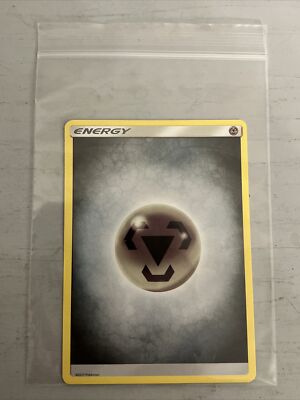 POKEMON METAL ENERGY CARD-POKEMON TRADING (2017) CARD  (PRE-OWNED) 