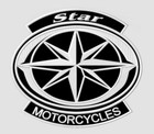 Large Yamaha Star Motorcycles Xl Embroidered Back Patch Iron/Sew On 10-1/2" V2