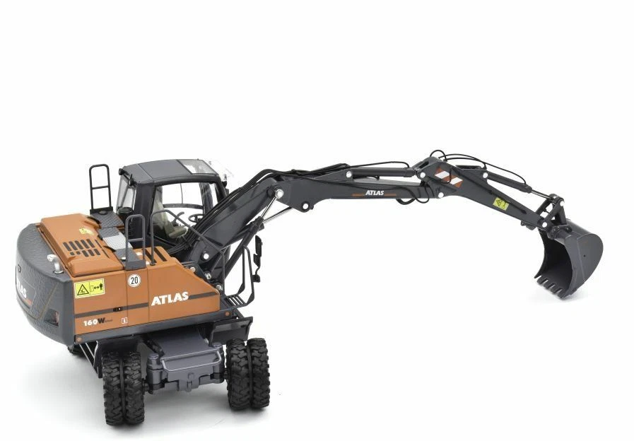 Atlas 160W Wheeled excavator With Mitas dual tyres. 1/32  AT - COLLECTIONS - Image 3 of 4