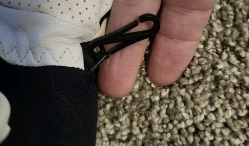 Marker Skihandschuhe Damen schwarz-weiß Leder mit Fäustlingsbezügen - Bild 15 von 22